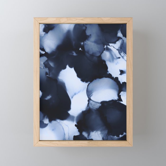 BLUE INK 22 Mini Art Print Gallery Image 1