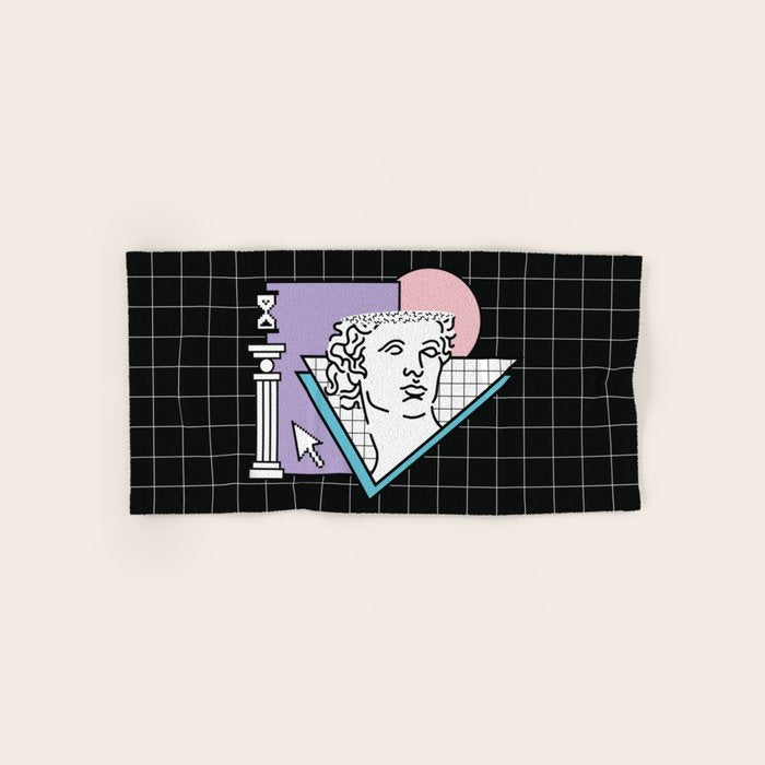 Apollo Vaporwave / greek god Bath Towel Gallery Image 1