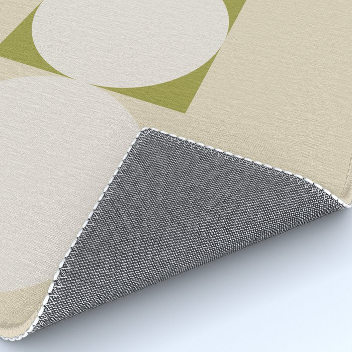 Contemporary Composition 05 - Golden Lime Rug Gallery Image 4