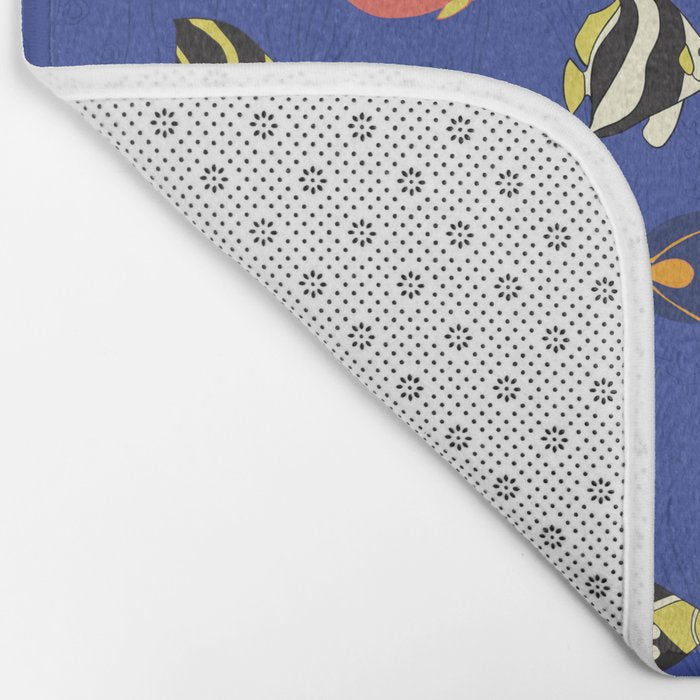 Exotic School Of Reef Fish Bath Mat Gallery Image 2
