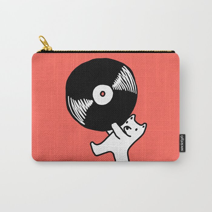 Record bear Carry All Pouch Gallery Image 1