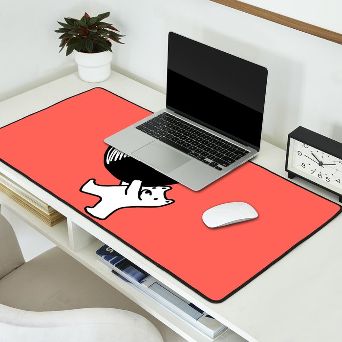 Record bear Desk Mat Gallery Image 2