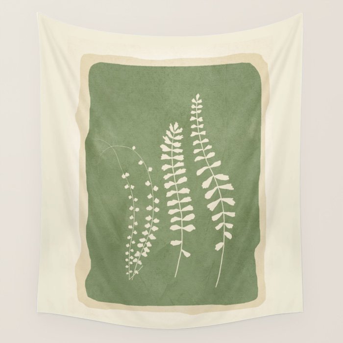 Leaf Design 17 Wall Tapestry Gallery Image 4