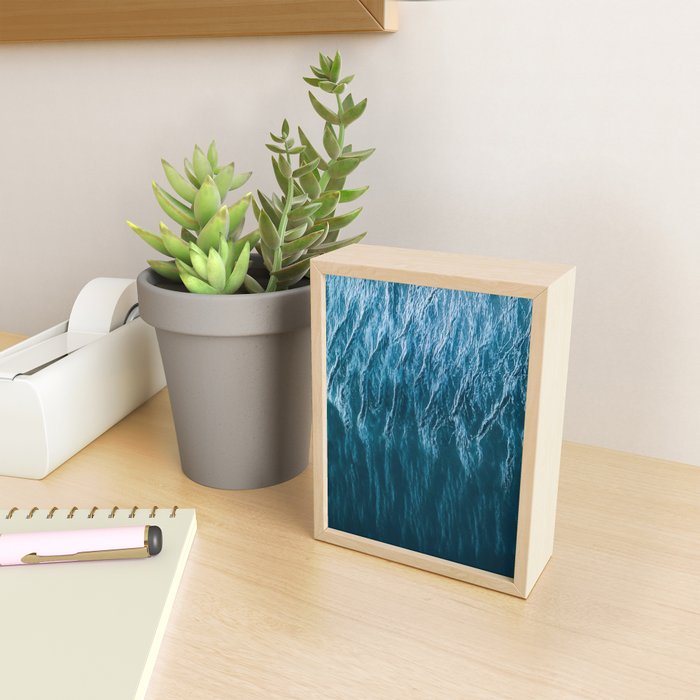 Minimalist Wave Patterns â Oceanscape Photography Mini Art Print Gallery Image 2