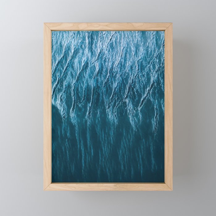 Minimalist Wave Patterns â Oceanscape Photography Mini Art Print Gallery Image 1