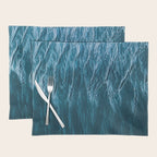 Minimalist Wave Patterns â Oceanscape Photography Placemat Gallery Image 1