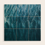 Minimalist Wave Patterns â Oceanscape Photography Wood Wall Art Gallery Image 1
