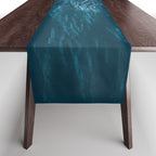 Minimalist Wave Patterns â Oceanscape Photography Table Runner Gallery Image 1