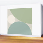 Circular Abstract VI Wall Mural Gallery Image 2