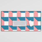 Modern Geometric 50 Desk Mat Gallery Image 1