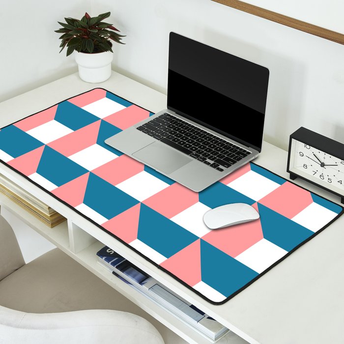 Modern Geometric 50 Desk Mat Gallery Image 2
