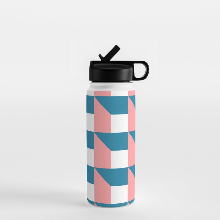 Modern Geometric 50 Water Bottle Gallery Image 1