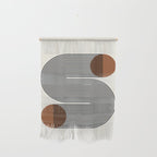 Abstraction_SUN_LINE_POP_ART_Minimalism_S001S Wall Hanging Gallery Image 1