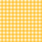 Gingham Plaid Pattern - Sunshine Yellow Coffee Mug Gallery Image 2