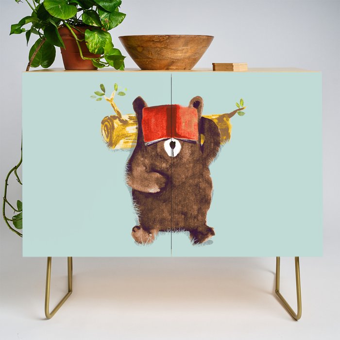 No Care Bear - My Sleepy Pet Credenza Gallery Image 1