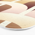 Yellow brown gate Bath Mat Gallery Image 3