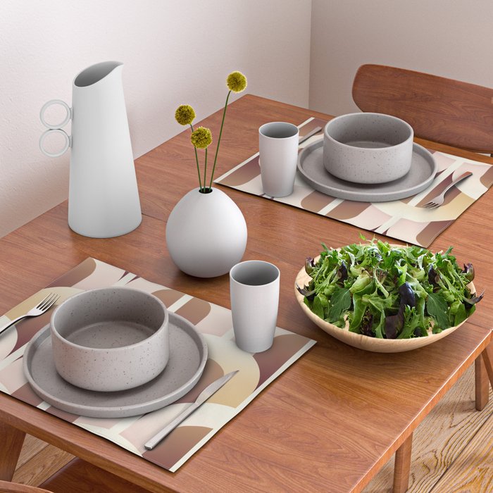 Yellow brown gate Placemat Gallery Image 2