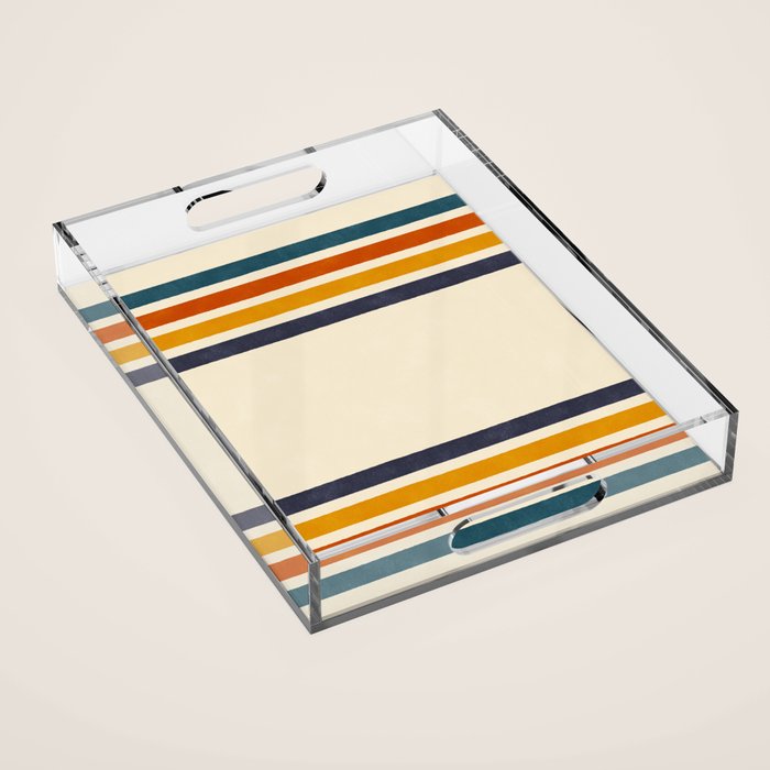 Blanket Stripe - classic Acrylic Tray Gallery Image 1