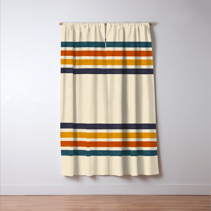 Blanket Stripe - classic Window Curtain Gallery Image 3