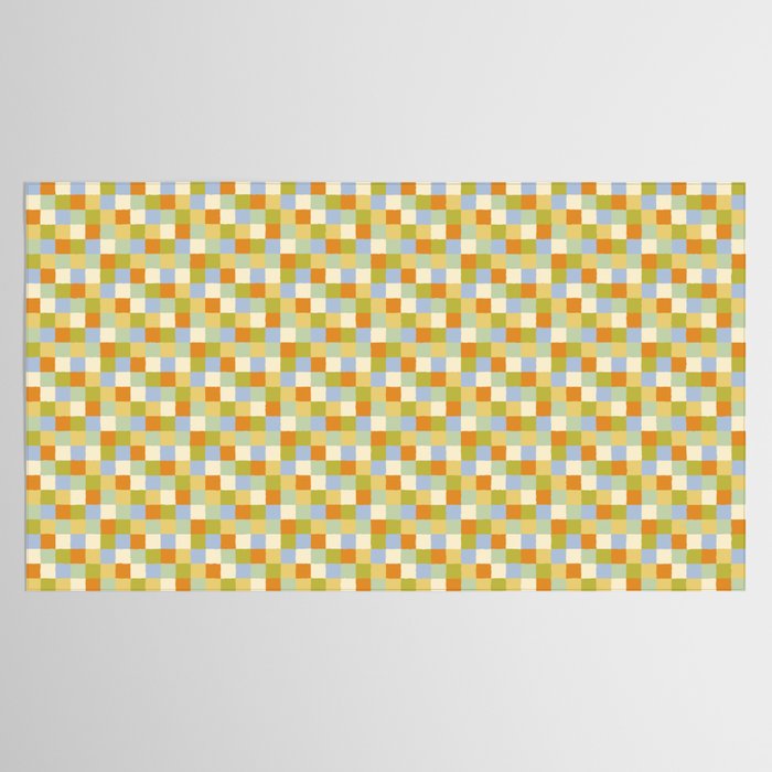 Bold Retro Checks Pattern - Small XXXVI Tablecloth Gallery Image 2