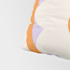 Have a Happy Life Lilac and Orange Pillow Sham Gallery Image 4