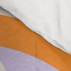 Have a Happy Life Lilac and Orange Comforter Gallery Image 4