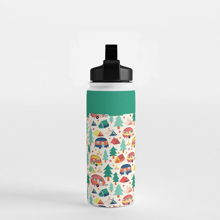 Let's go camping! Water Bottle Gallery Image 2