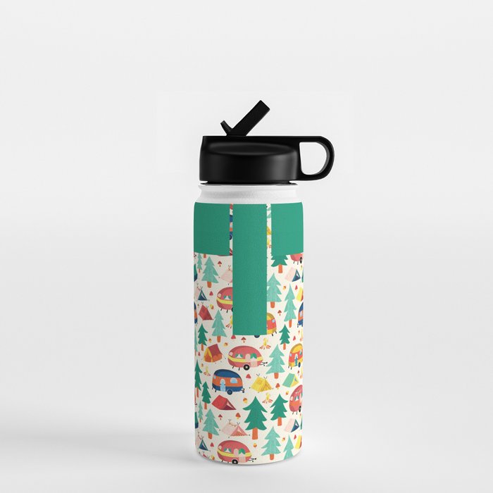 Let's go camping! Water Bottle Gallery Image 1