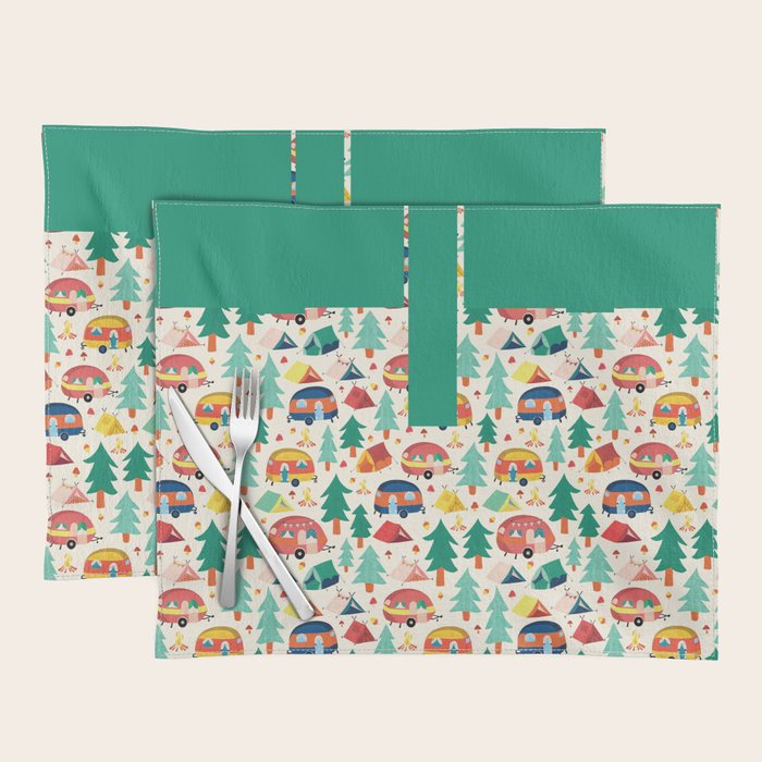 Let's go camping! Placemat Gallery Image 1