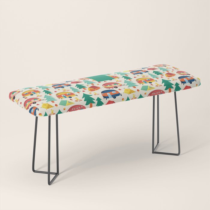 Let's go camping! Bench Gallery Image 1