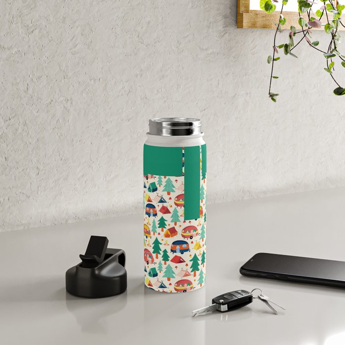 Let's go camping! Water Bottle Gallery Image 4