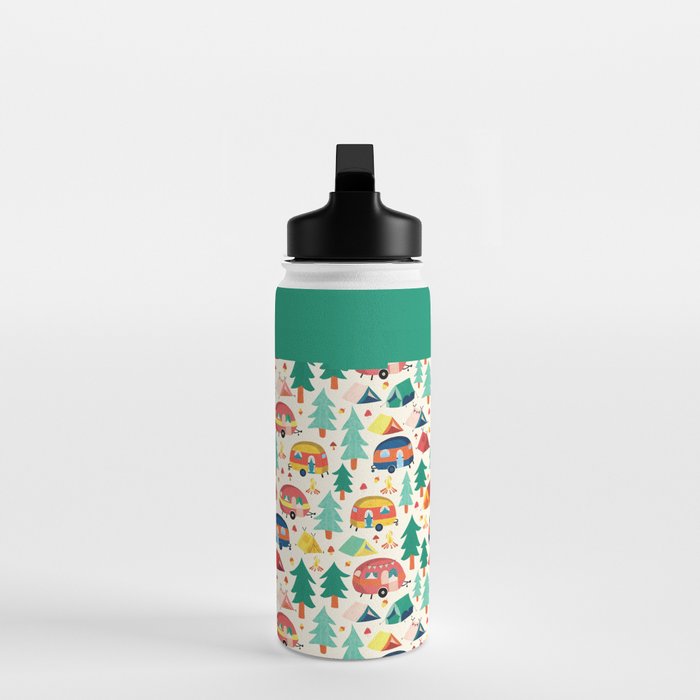 Let's go camping! Water Bottle Gallery Image 3
