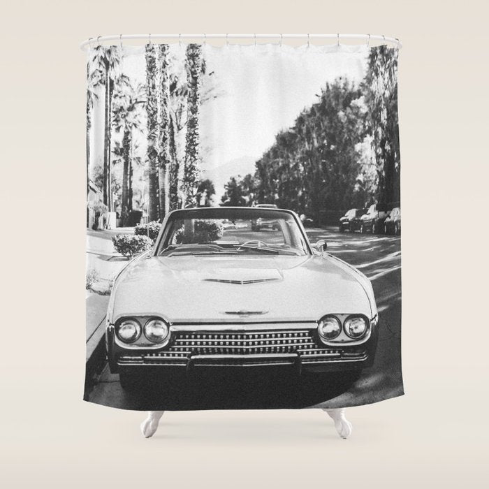 VINTAGE PALM SPRINGS Shower Curtain Gallery Image 1