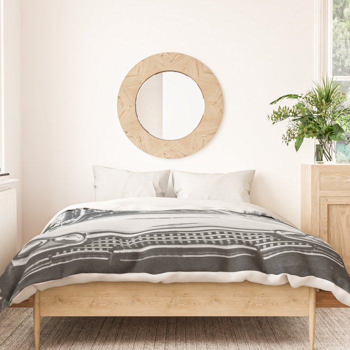 VINTAGE PALM SPRINGS Duvet Cover Gallery Image 3
