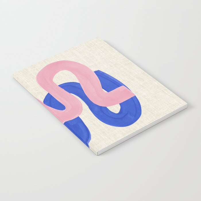 Pink Wiggle Embrace Notebook Gallery Image 2