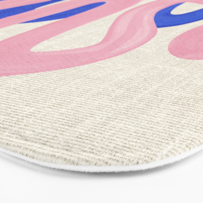 Pink Wiggle Embrace Bath Mat Gallery Image 3