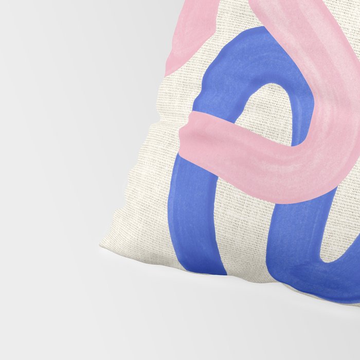 Pink Wiggle Embrace Pillow Sham Gallery Image 4