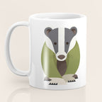 Whimsy Badger Coffee Mug Gallery Image 3