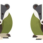 Whimsy Badger Coffee Mug Gallery Image 2