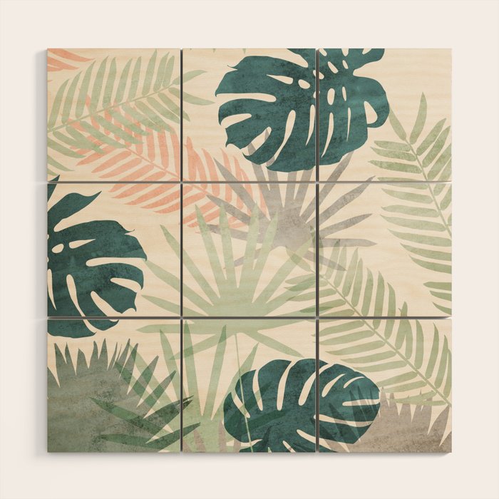 Tropicalia Wood Wall Art Gallery Image 1