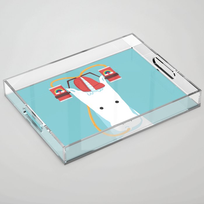 Rainbow Juice Acrylic Tray Gallery Image 1