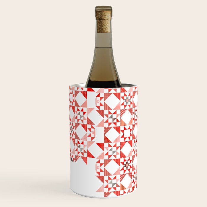 Christmas Quilt - pattern no1 Wine Chiller Gallery Image 2