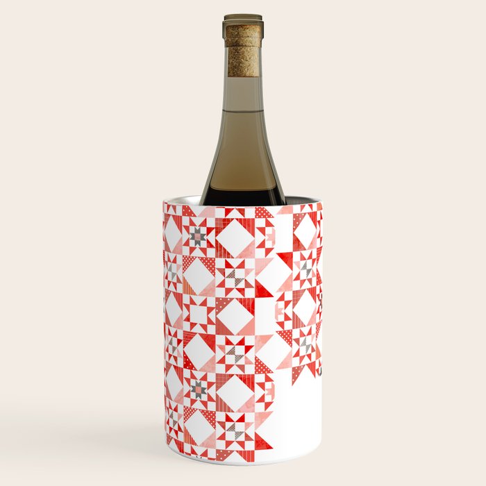 Christmas Quilt - pattern no1 Wine Chiller Gallery Image 3