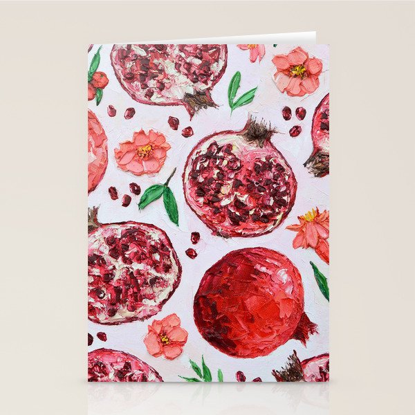 Pomegranate Party Stationery Card Gallery Image 2