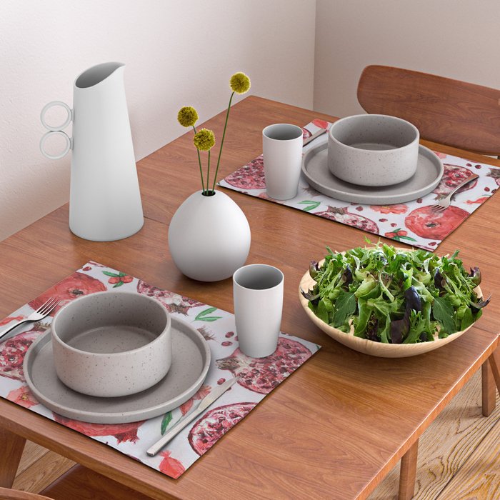 Pomegranate Party Placemat Gallery Image 2