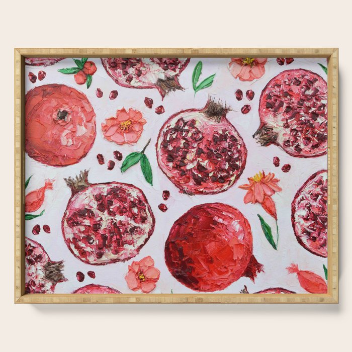 Pomegranate Party Serving Tray Gallery Image 1