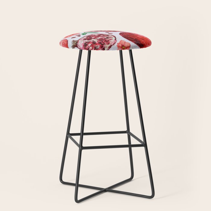 Pomegranate Party Stool Gallery Image 1