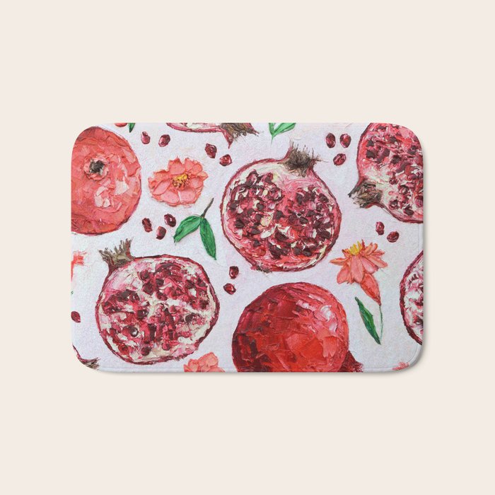 Pomegranate Party Bath Mat Gallery Image 1