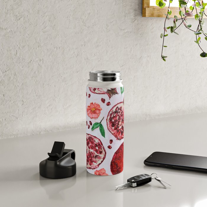 Pomegranate Party Water Bottle Gallery Image 4