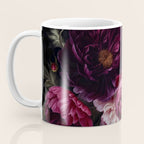 Nostalgic Lush Baroque Night Flowers Coffee Mug Gallery Image 3